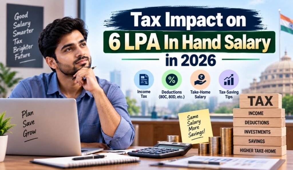 Tax Impact on 6 LPA In Hand Salary in 2026