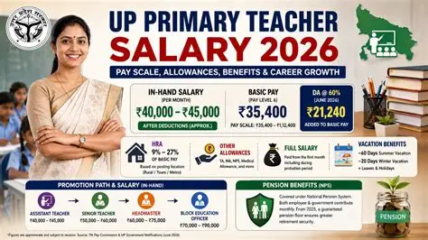 UP Assistant Teacher Salary 2026